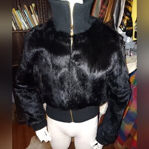 Rocawear Vintage rabbit fur jacket